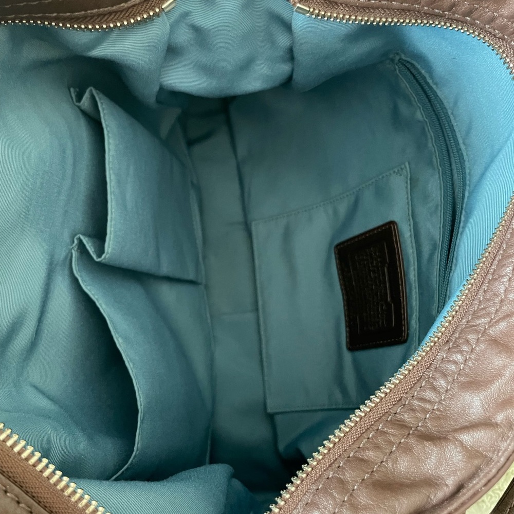Coach leather bag - Picture 6 of 12